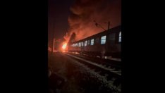 Прокуратурата пое случая с опожарения влак Варна-София