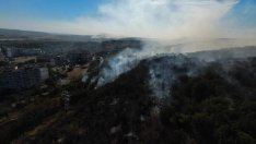 Пожар тлее край бившето сметище на Балчик