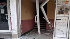 Кола се вряза във входа на блок 