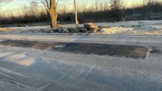 Пропадналият участък на пътя "Боровец" - "Галата" е преасфалтиран