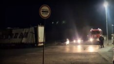 Камион се взриви на метри от завод „Арсенал” (ВИДЕО)