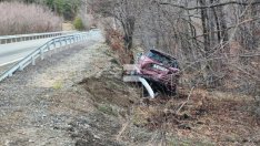 Варненска тойота катастрофира на пътя Банско - Симитли