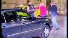 Шамари, ритници, псувни... Уличен бой на българин с украинец