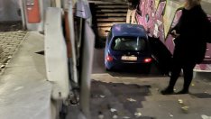 Отново кола се приземи в подлез във Варна