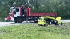 Черната серия по пътищата продължава: Трима загинаха при удар на камион в такси