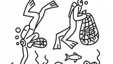 МК „Приятели на морето“ и РДПБЗН чистят морското дъно от боклуци