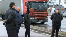 Шофьори протестираха на границата заради полицейски рекет в Гърция