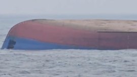 България готви мерки за обърнатия кораб край Констанца