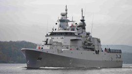 Започнаха изпитанията на новия патрулен кораб за ВМС във Варна