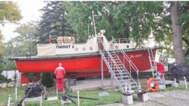 Реновираха катера "Пилот 2" във Военноморския музей на Варна