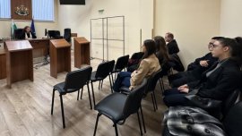 Студенти  проведоха практически занятия по право в Административен съд – Варна