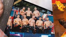 Календар със секси огнеборци от Варна събира пари за добра кауза 