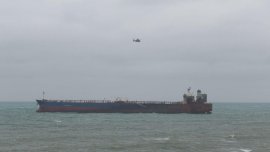 Започна операцията по изтегляне на кораба "Кайрос" край Ахтопол