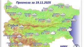 Какво време ни очаква в сряда?