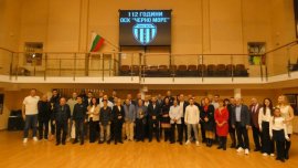 Волейболистът Борис Начев е спортист №1 на ОСК „Черно море“ за 2025 г