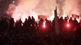 Сърбия не спа след изборната победа на студентите