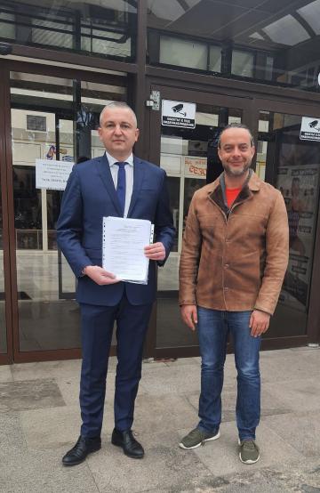 Коалиция ГЕРБ/СДС - Варна, регистрира листата си с кандидатите за народни представители
