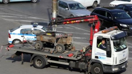 Спряха от движение паяците по морето