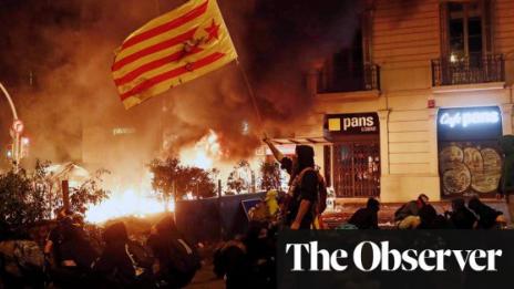 Над 180 души са пострадали при протестите в Барселона