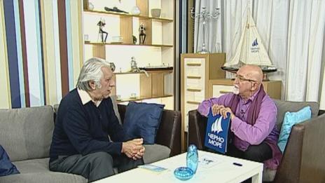 Тв "Черно море"-Минути за култура- гостува писателя Панчо Недев 1.04.2016