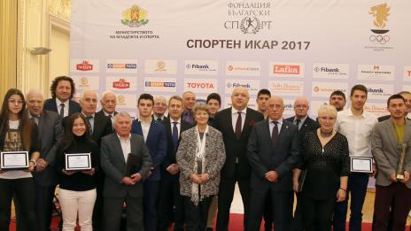 БОК връчи своите награди заедно със спортните „Икар“-и