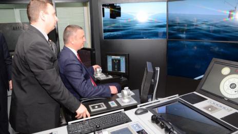 Кметът откри нов модул към морския тренажор в Техническия