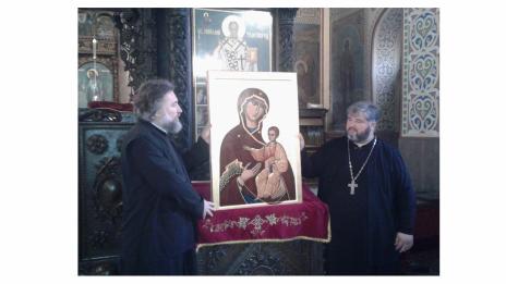 Негово Високопреосвещенство митрополит Йоан ще подари осветената икона на Богородица на българите в Тараклия