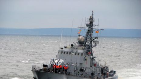 Корвета „Бодри” участва в учение на Военноморските сили на Румъния