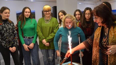 Млади варненски вестникарчета с 1-ва годишнина от изданието им
