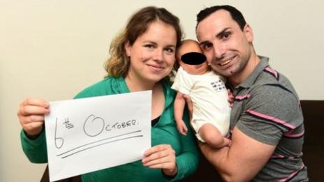 1 към 48 млн.: Бебе, баща и дядо родени на една дата, все в събота