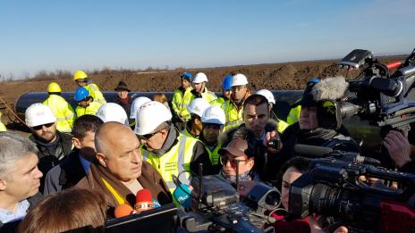 Бойко Борисов: Балкански поток се строи с пълна мощност, по над 5 километра на ден (СНИМКИ)