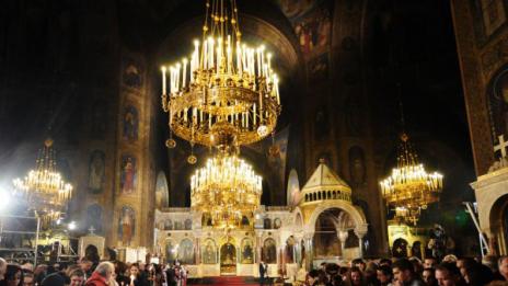 Викарият на патриарха води делегацията ни в Йерусалим