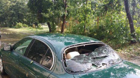 3 автомобила във Варна пострадаха от паднали клони и дървета