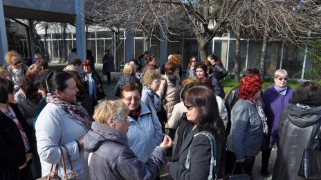 Протестиращите лекари: Преглеждаме 5 минути, после пишем(Снимки) 15 минути