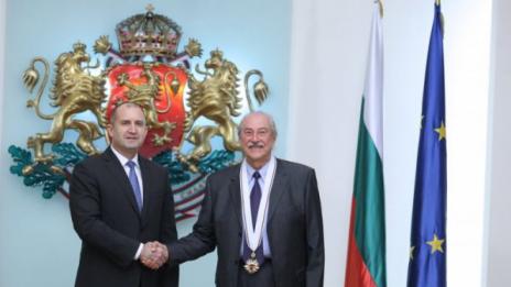 Удостоиха Кирил Маричков с орден „Стара планина” първа степен