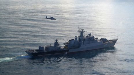 Вертолет падна във водата по време на тактическото учение „Черно море – 2017“