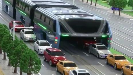 Тестваха автобуса на бъдещето в Китай 