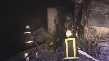 Тир изгоря край Килифарево