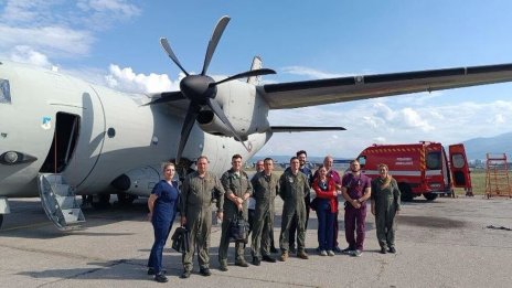 Транспортираха две деца за лечение в Германия със "Спартан&ldquo;-а