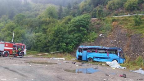 Една година от тежката автобусна катастрофа край Своге