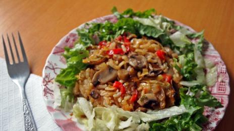 Гъби с ориз – бабината рецепта