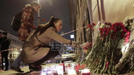 Загиналите при атентата в Санкт Петербург станаха 14