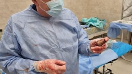 Уникална операция! Лекари извадиха граната ВОГ от тялото на украински войник