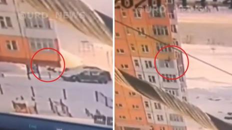Като по чудо: Жена оцеля след падане от 9-ия етаж, изправи се и потърси помощ