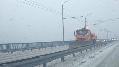 Аспарухов мост е проходим при зимни условия