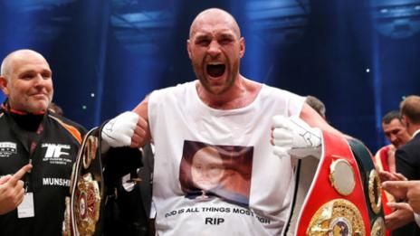IBF отне световната титла на Тайсън Фюри!