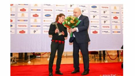 Тайбе Юсеин е носител на "Спортен Икар" за 2018 година