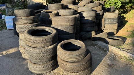 Във Варна за една година са прибрани 500 тона гуми, изхвърлени на нерегламентирани места
