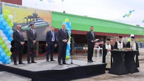 Спуснаха на вода новия български ферибот "Белослав 2"