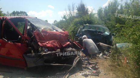 Откъснало се предно ляво колело на джипа убило Гуньо